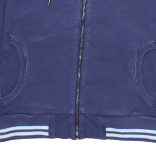 Champion Women's Blue Full Zip Hoodie Size L - Heritage Classics