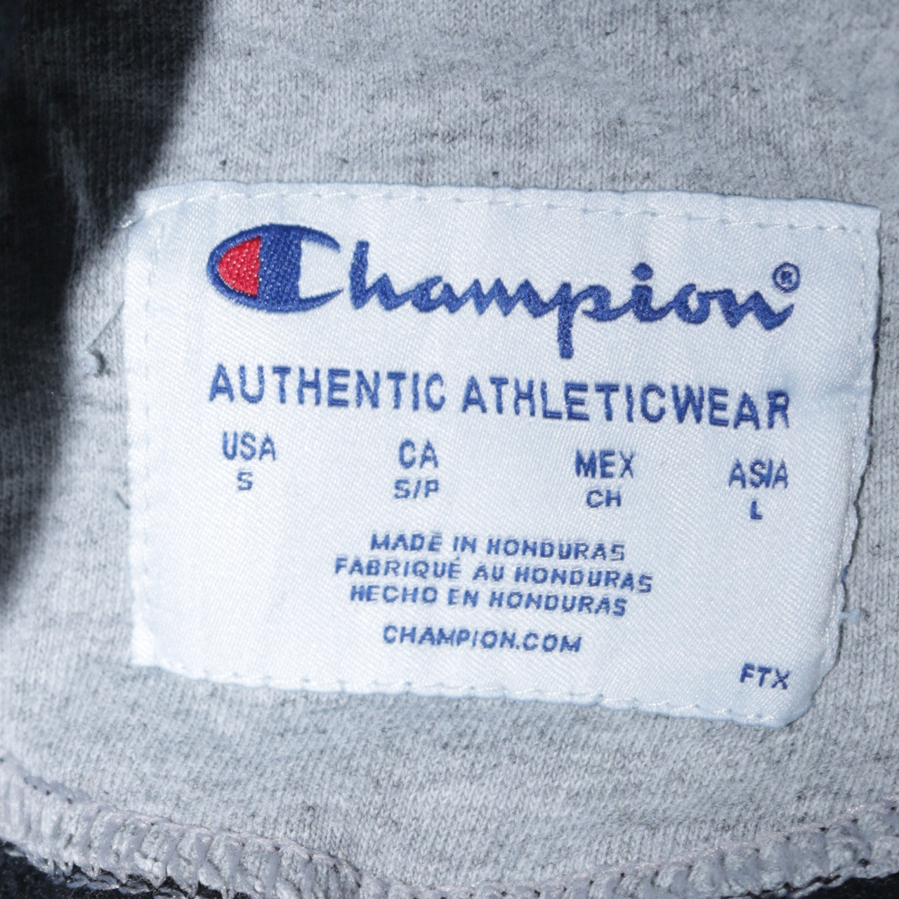 Champion Men Black Pullover Hoodie Small Logo Fleece Sportswear