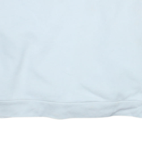 Levi's Womens White Pullover Sweatshirt Small Crew Neck Logo