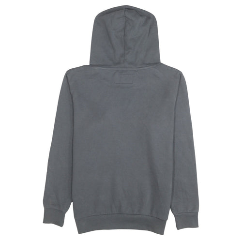 FILA Boys Grey Pullover Hoodie 13-15 Years Polyester Cotton Blend