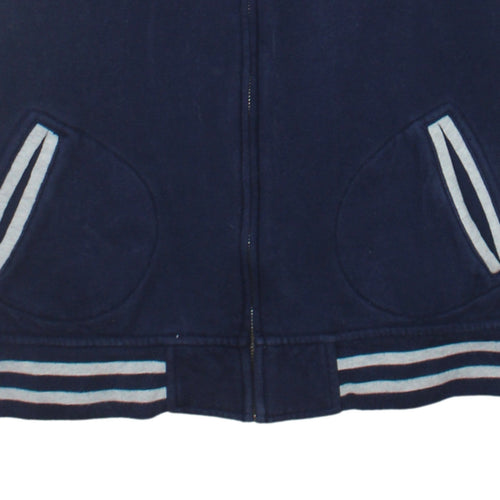 Ralph Lauren Boys Blue & Grey Full Zip Sweatshirt L Embroidered Logo