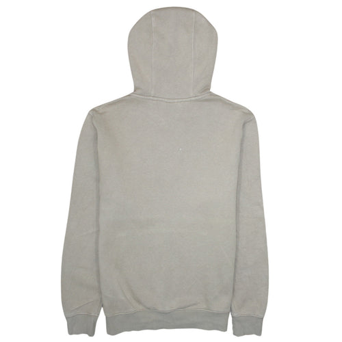 Nike Men Beige Pullover Hoodie Small Regular Fit Fleece Sweatshirt