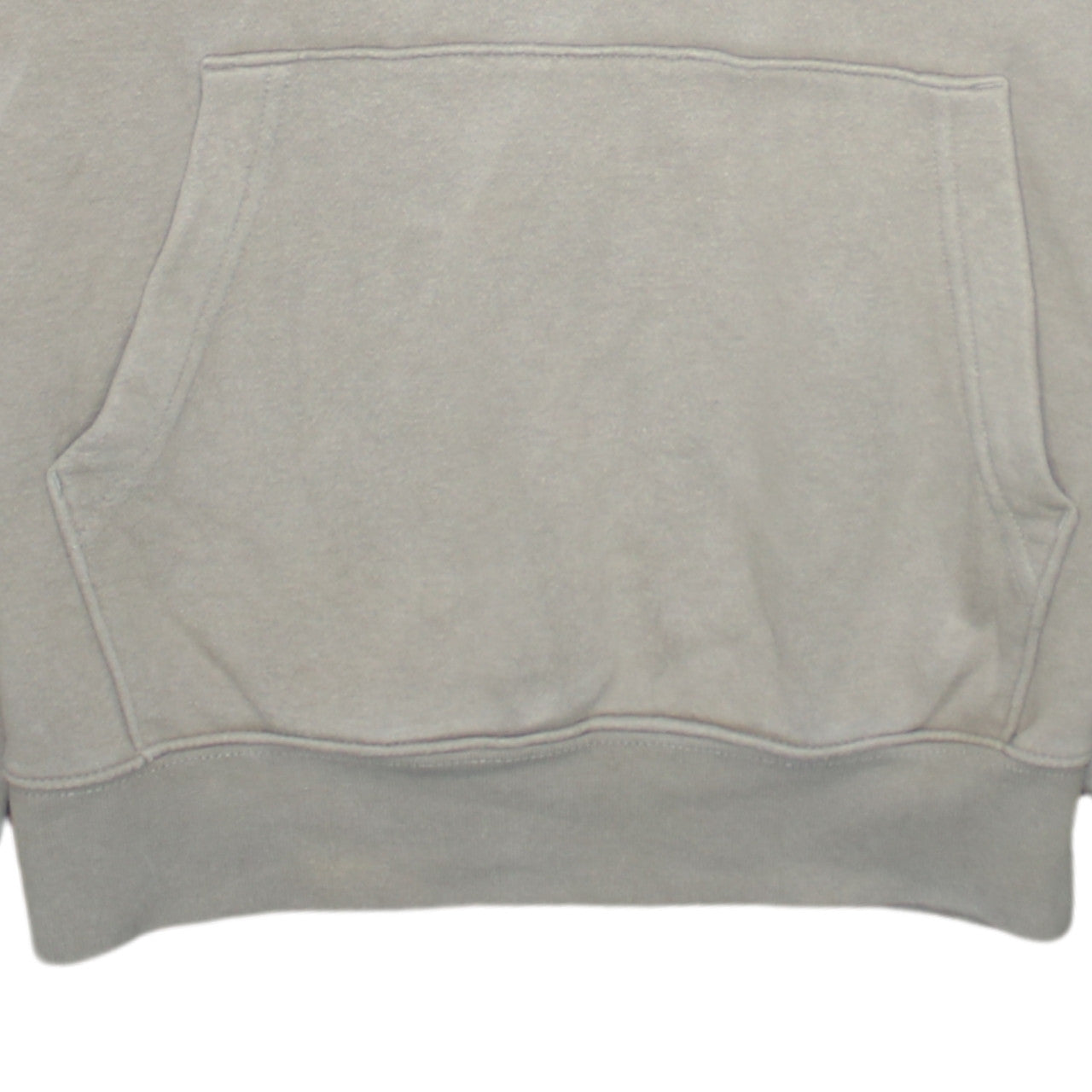 Nike Men Beige Pullover Hoodie Small Regular Fit Fleece Sweatshirt