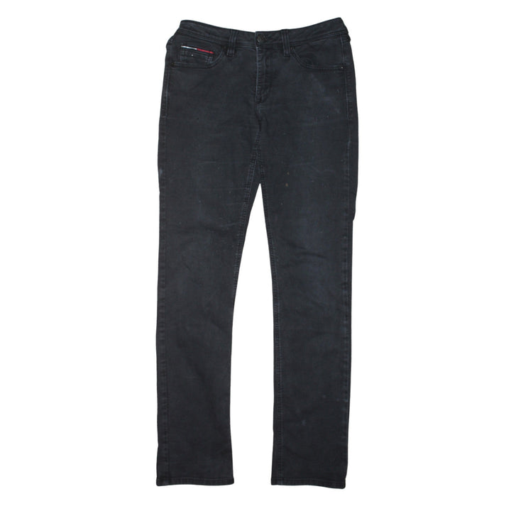 Tommy Jeans Women's Black Straight Leg Denim Jeans Size 10