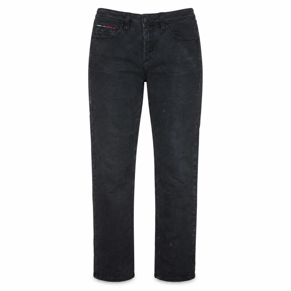 Tommy Jeans Women's Black Straight Leg Denim Jeans Size 10