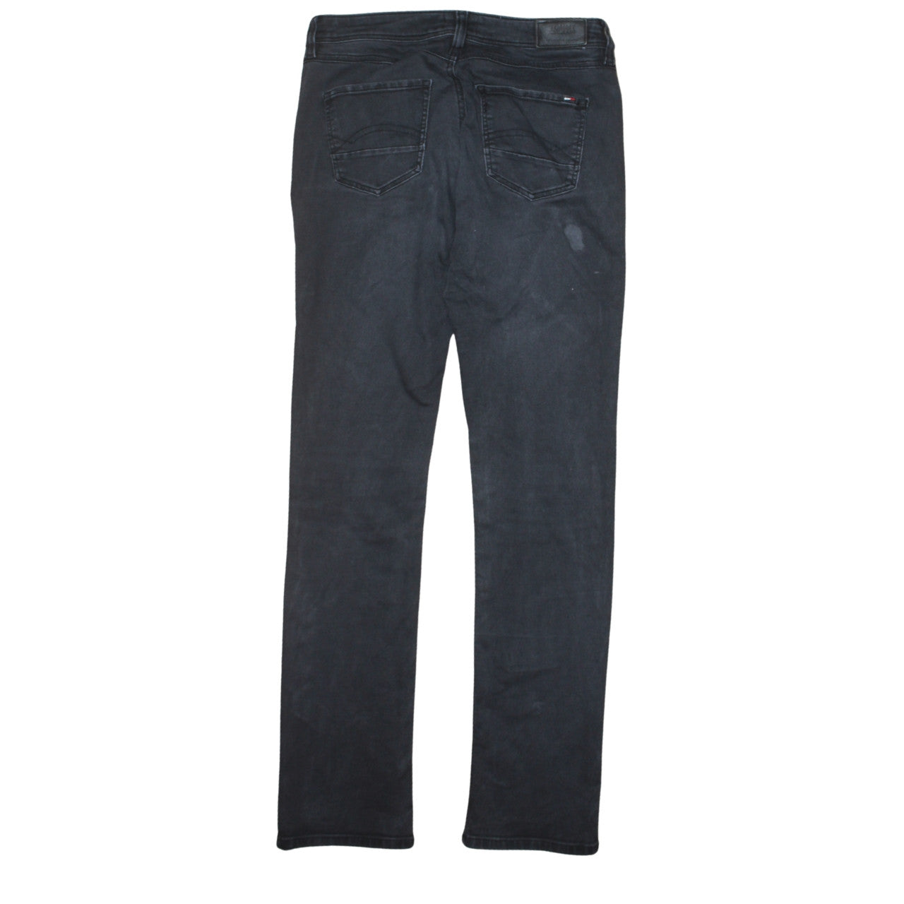 Tommy Jeans Women's Black Straight Leg Denim Jeans Size 10