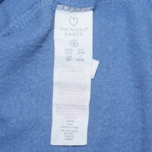 Disney Primark Women Blue Stitch Pullover Sweatshirt Size 10/12