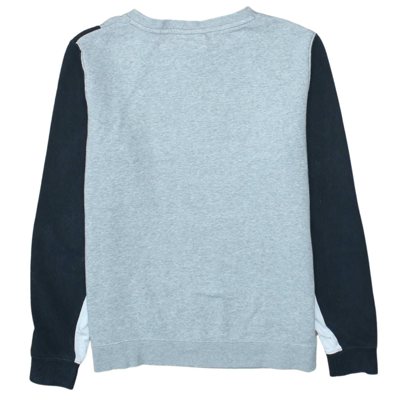 Nike Boys Grey XL Colourblock Crew Neck Pullover Sweatshirt