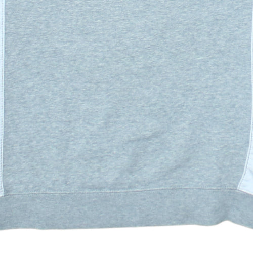 Nike Boys Grey XL Colourblock Crew Neck Pullover Sweatshirt