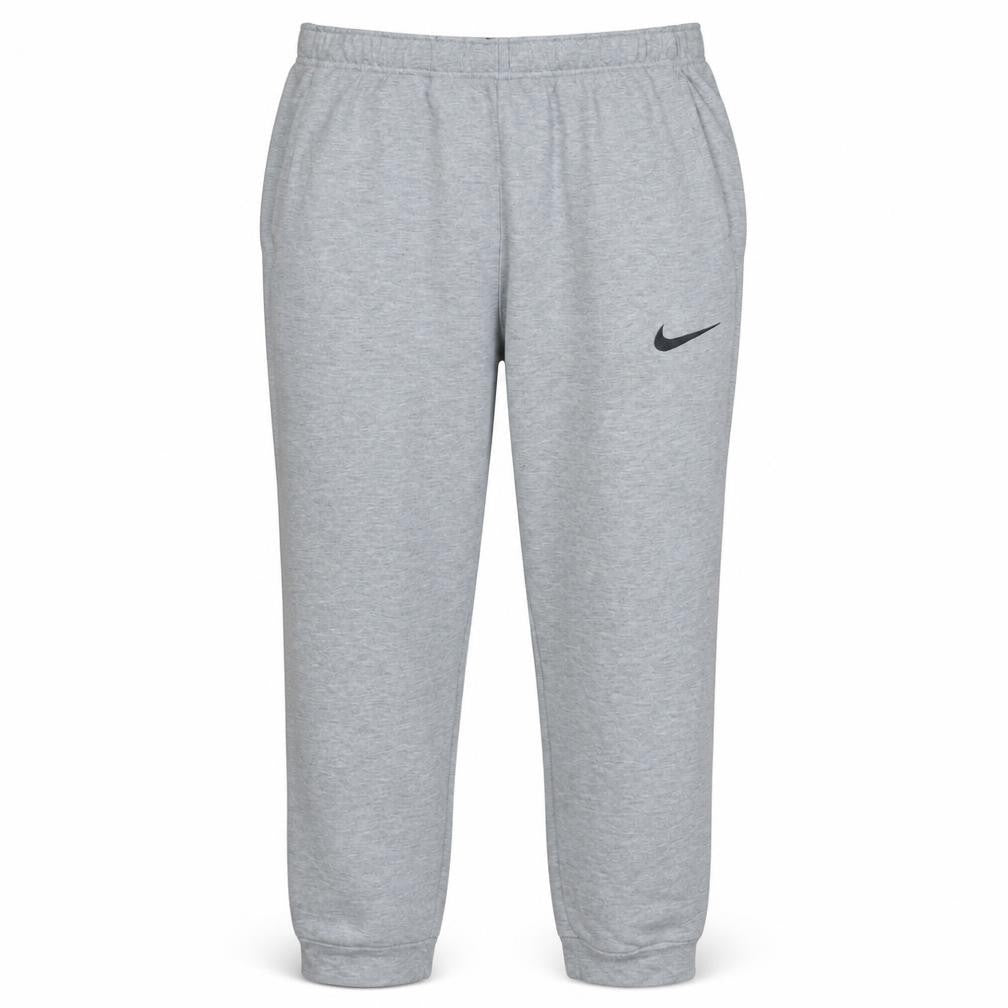 Front view of Nike Men's Grey Dri-FIT Sweatpants XL Regular Fit Joggers