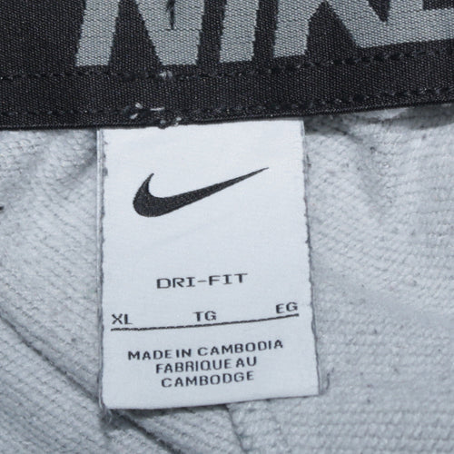 Nike Men's Grey Dri-FIT Sweatpants XL Regular Fit Joggers