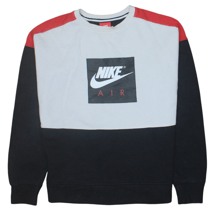 Nike Boys XL Multicoloured Pullover Sweatshirt Colourblock Crew Neck