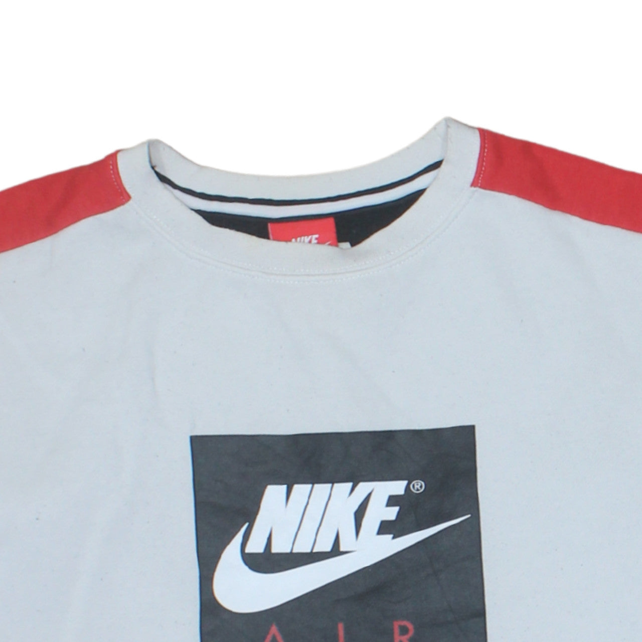 Nike Boys XL Multicoloured Pullover Sweatshirt Colourblock Crew Neck