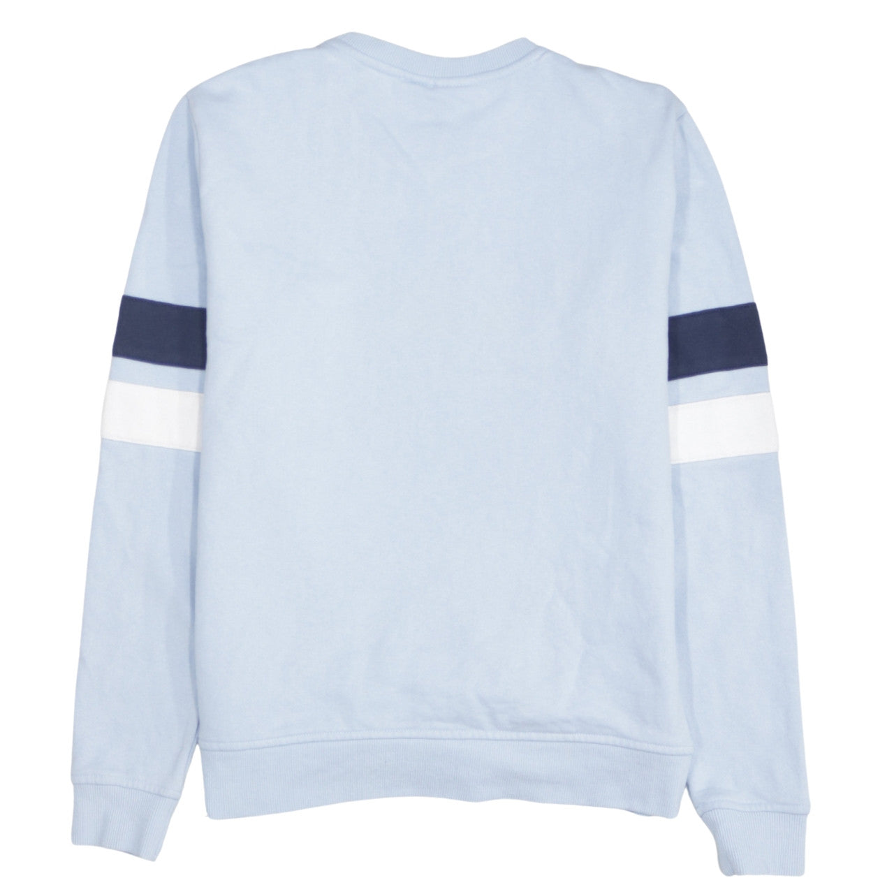 Fila Women Light Blue Crew Neck Pullover Sweatshirt M