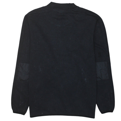 Ellesse Womens Black Size 10 Pullover Sweatshirt with Zip Pockets
