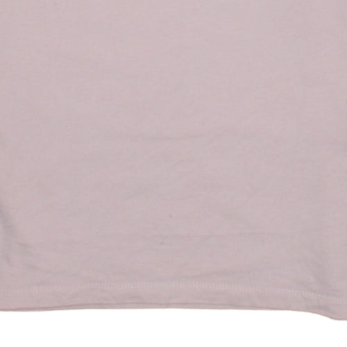 Levi's Womens Pink Logo Basic Crew Neck Cotton T-Shirt XS