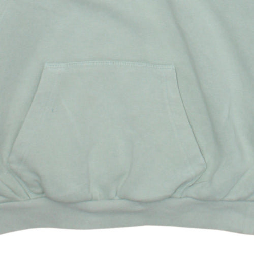Adidas Women’s Green Pullover Hoodie Size 8 Relaxed Fit Sweatshirt
