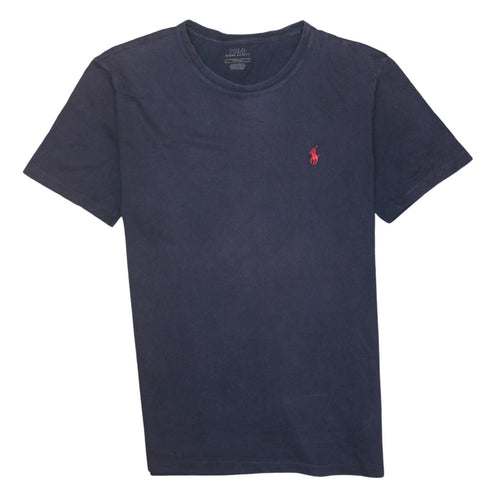 Polo Ralph Lauren Men's Navy Blue Crew Neck Cotton T-Shirt XL
