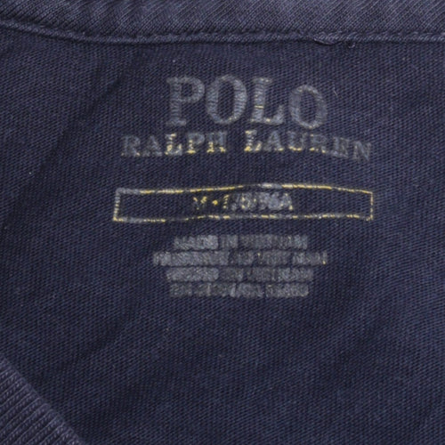 Polo Ralph Lauren Men's Navy Blue Crew Neck Cotton T-Shirt XL