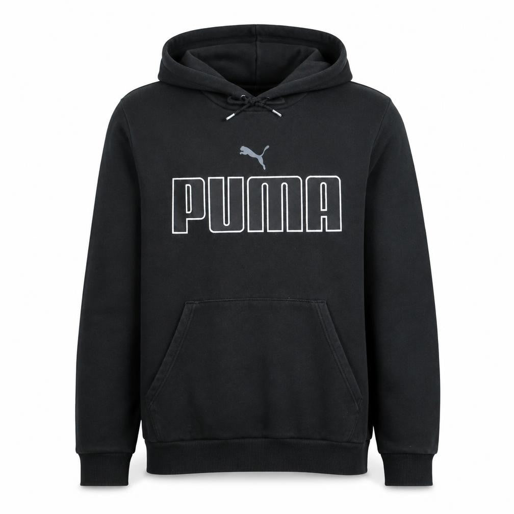 Puma Men’s Black XL Pullover Hoodie Fleece Sportswear
