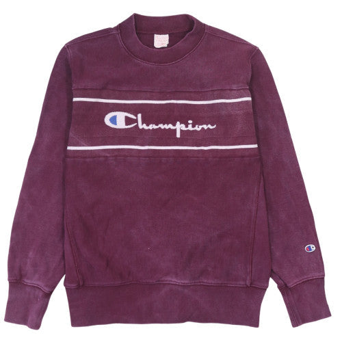 Champion Men's Purple XL Reverse Weave Sweatshirt Vintage Pullover