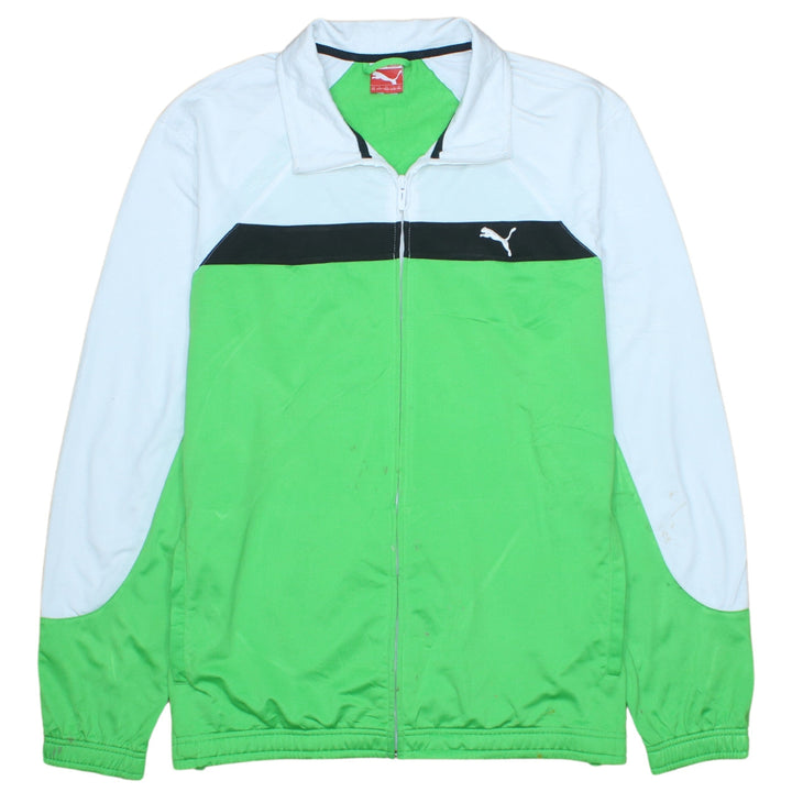 Puma Men's Green Full Zip Sports Sweatshirt 2XL