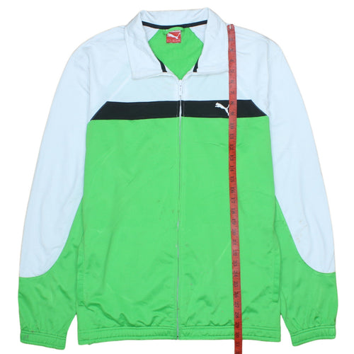 Puma Men's Green Full Zip Sports Sweatshirt 2XL