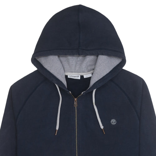 Timberland Men's Blue XL Full Zip Hoodie Fleece Jacket