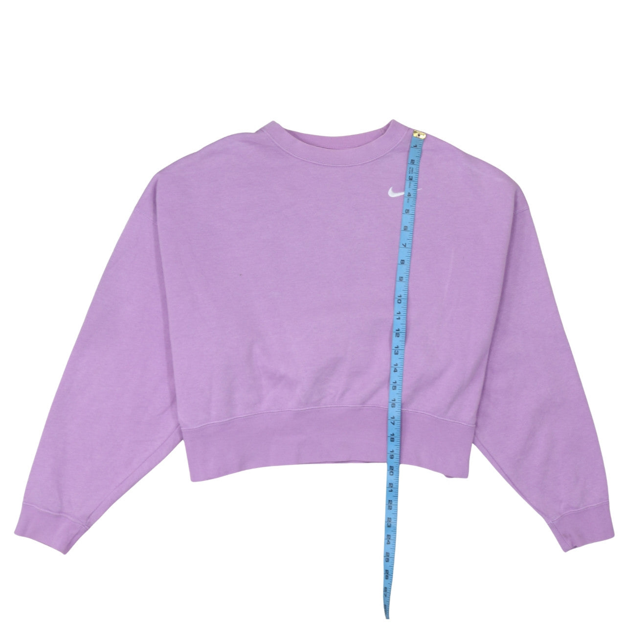 Nike Womens Purple XS Crew Neck Pullover Sweatshirt