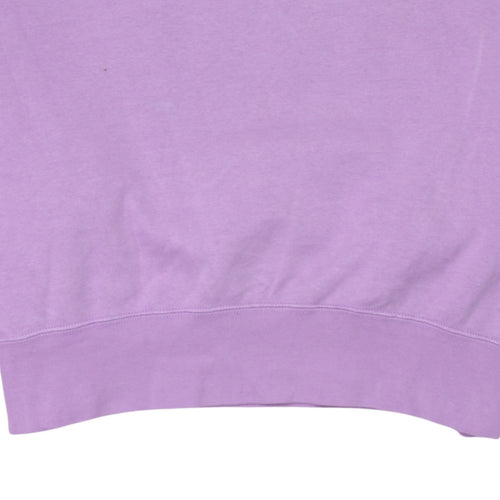 Nike Womens Purple XS Crew Neck Pullover Sweatshirt
