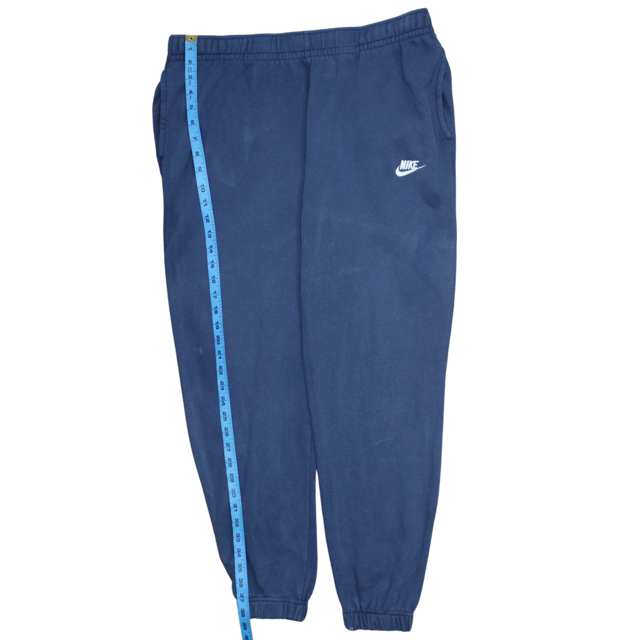 Nike Men’s Blue XL Fleece Sweatpants Casual Tapered Fit