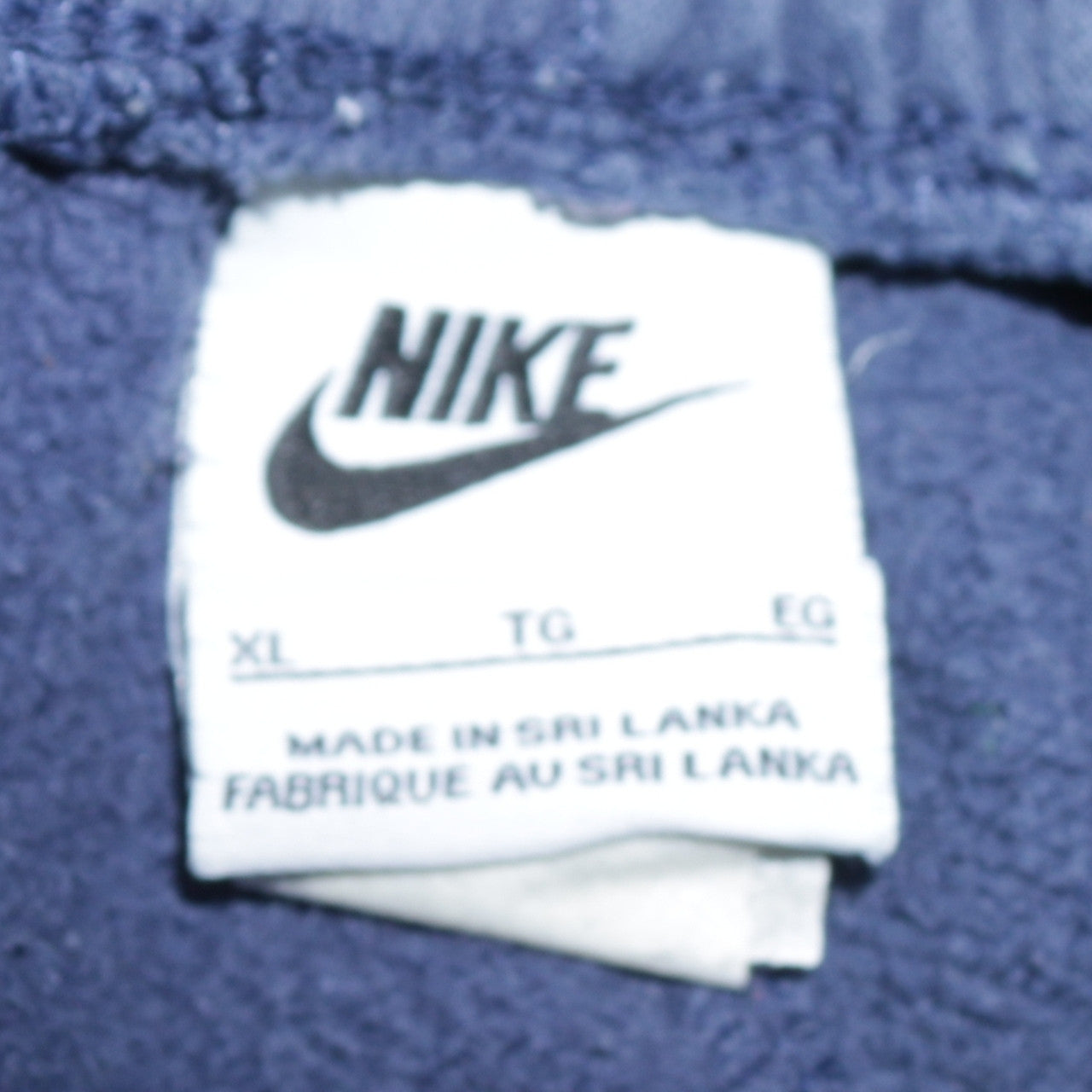 Nike Men’s Blue XL Fleece Sweatpants Casual Tapered Fit