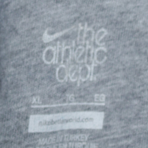 Nike Men's Blue Pullover Hoodie XL Regular Fit Sportswear Fleece