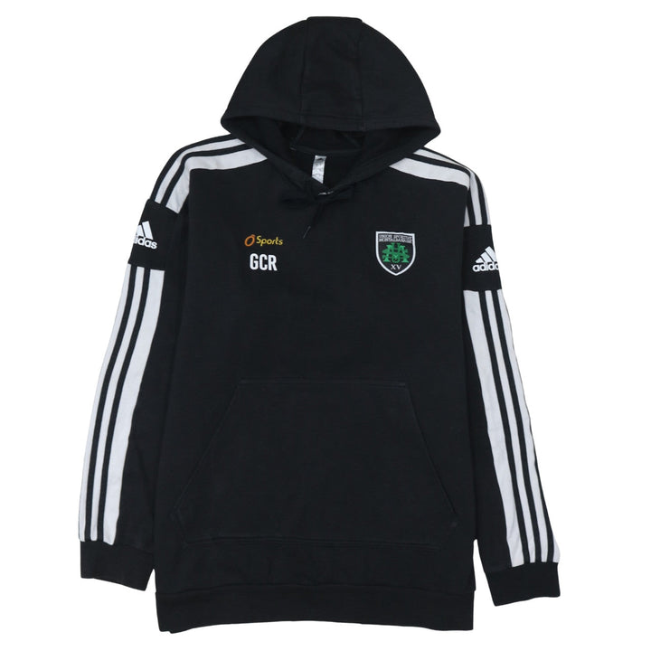 Adidas Men’s Black XL Pullover Hoodie Rugby Sports Top