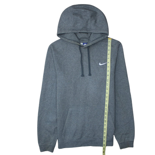 Nike Men's Grey Pullover Hoodie Small Regular Fit Sportswear