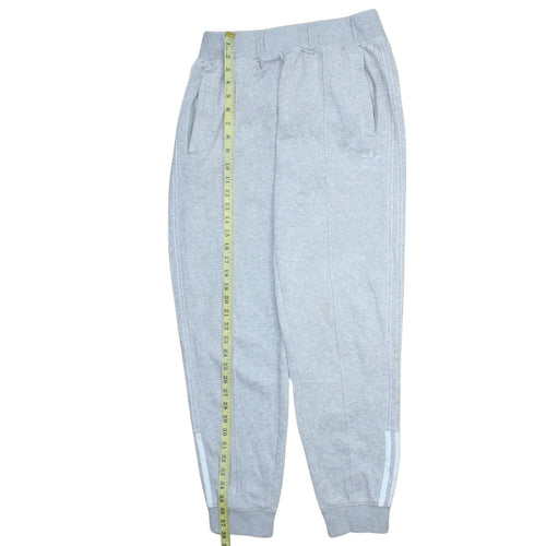 Adidas Men's Grey Jogger Sweatpants M Regular Fit Casual Sportswear