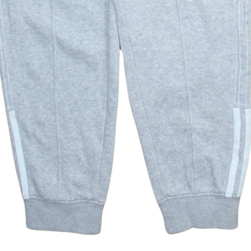 Adidas Men's Grey Jogger Sweatpants M Regular Fit Casual Sportswear