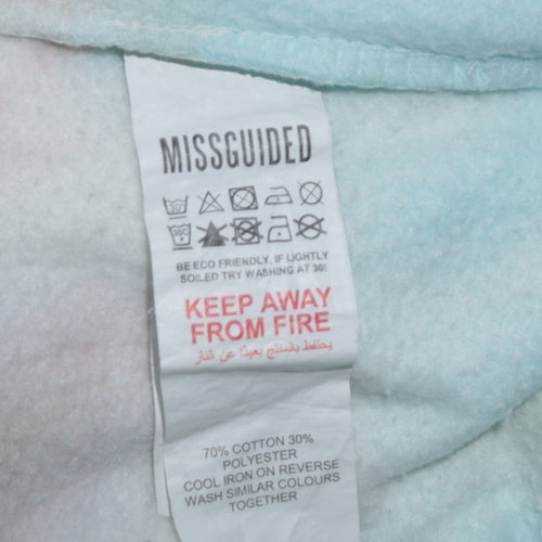Playboy x Missguided Women's Multicoloured Tie Dye Pullover Sweatshirt Medium
