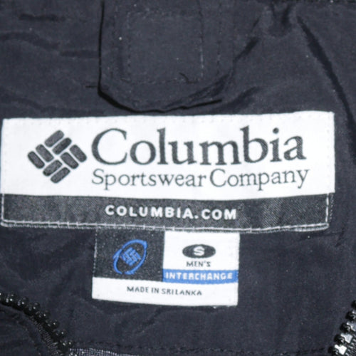 Columbia Men's Black 3-in-1 Waterproof Jacket S Regular Fit