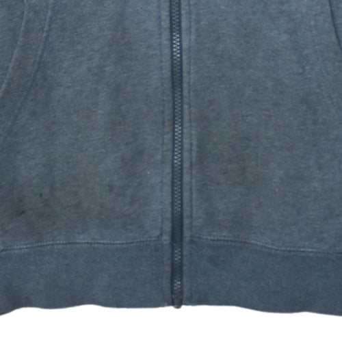 Nike Men's Grey Full Zip Fleece Hoodie Size M Sportswear