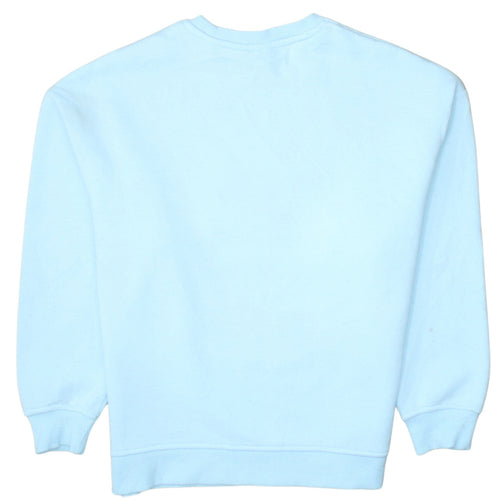 Disney Women Blue Stitch Sweatshirt 2XS Ohana Means Family Pullover