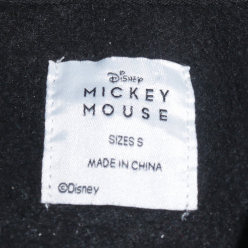 Disney Mickey Mouse Unisex Black Pullover Sweatshirt Size S