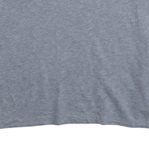 Levi's Men's Grey Graphic Logo Crew Neck Cotton T-Shirt L