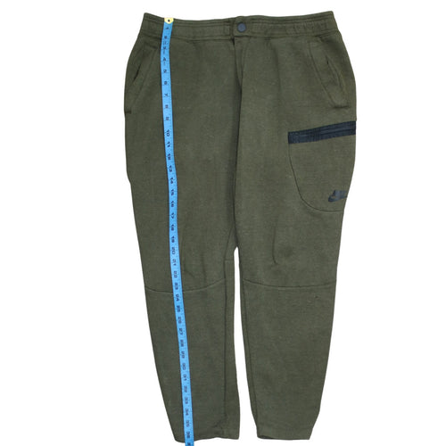 Nike Men's Green XL Jogger Trousers with Zip Pocket