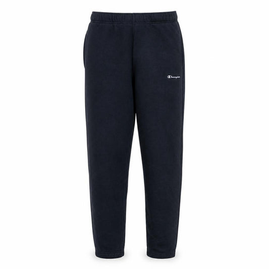 Front view of Champion Men's Black Small Fleece Sweatpants Joggers