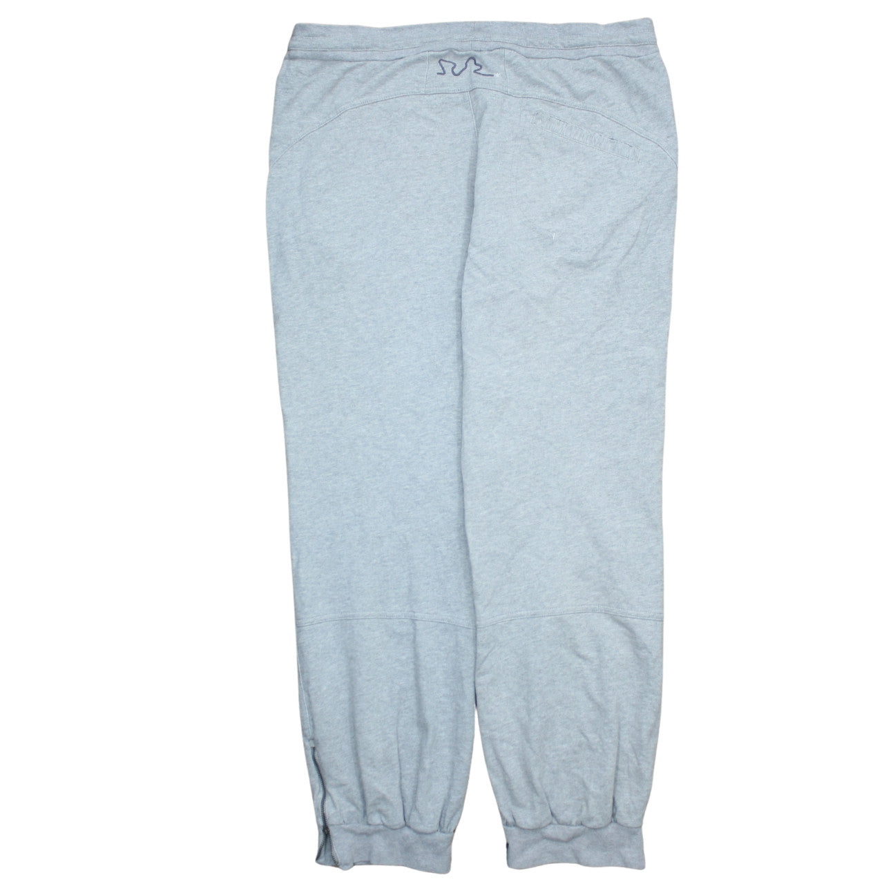 Nike Womens Grey L Sweatpants Tapered Fleece Casual Trousers