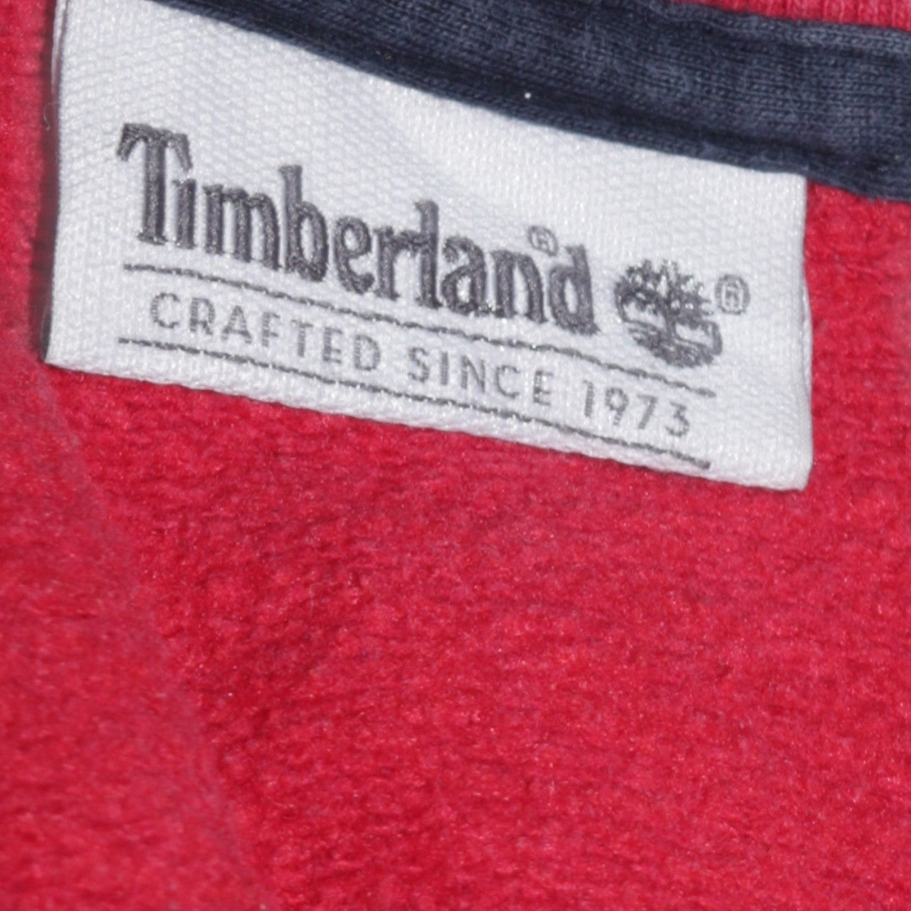 Timberland Men's Red XL Pullover Crew Neck Logo Sweatshirt