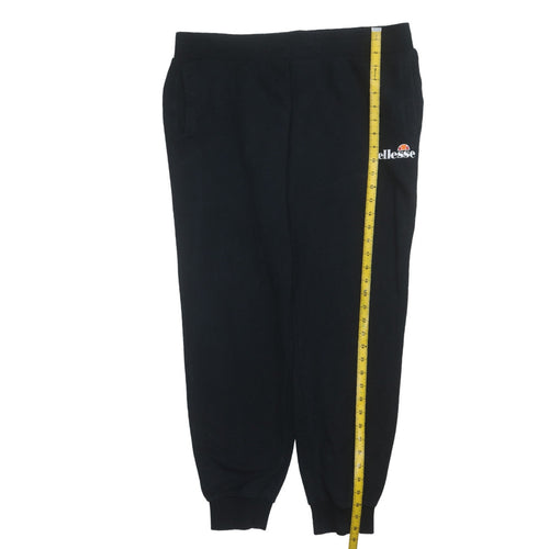 Ellesse Women's Black Size 16 Fleece Sweatpants Joggers