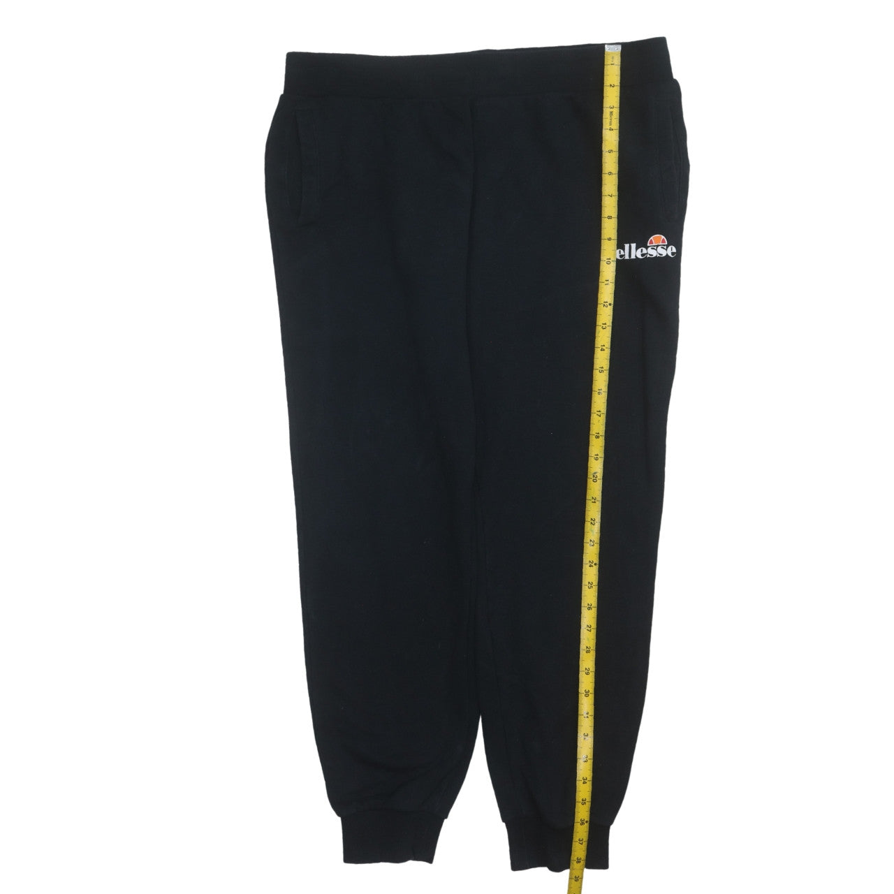 Ellesse Women's Black Size 16 Fleece Sweatpants Joggers