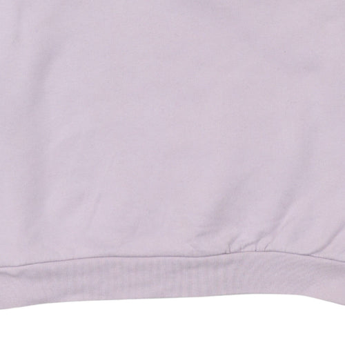Levi's Womens Lilac Logo Pullover Sweatshirt L Crew Neck